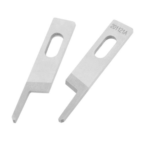 2pcs Overlock Sewing Machine Kr23 Kr35 Upper /down Tungsten Steel Fit For Siruba 737 747 757 Pegasus 700-3 700-4