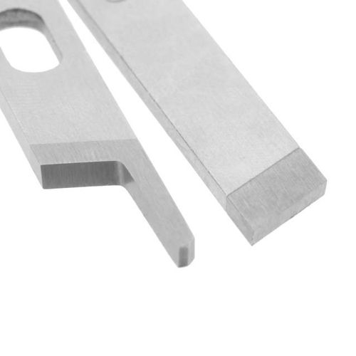 2pcs Overlock Sewing Machine Kr23 Kr35 Upper /down Tungsten Steel Fit For Siruba 737 747 757 Pegasus 700-3 700-4