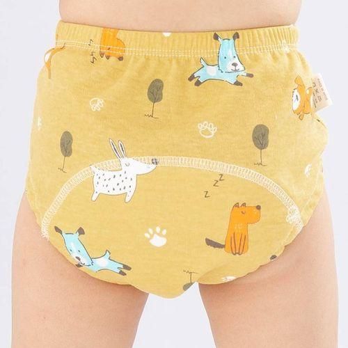 6 Layer Waterproof Reusable Cotton Baby Training Pants Infant Shorts Underwear Cloth Baby Diaper Nappies Panties Nappy Changing