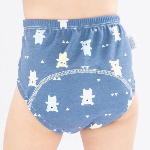6 Layer Waterproof Reusable Cotton Baby Training Pants Infant Shorts Underwear Cloth Baby Diaper Nappies Panties Nappy Changing