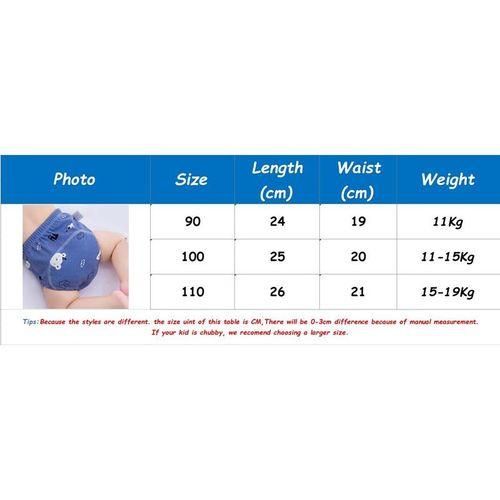 6 Layer Waterproof Reusable Cotton Baby Training Pants Infant Shorts Underwear Cloth Baby Diaper Nappies Panties Nappy Changing