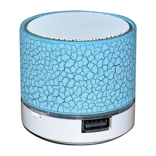 A9 Portable LED Light Crack Bluetooth-compatible-Blue