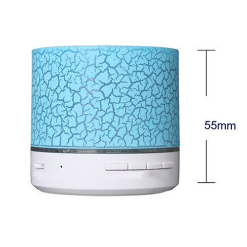 A9 Portable LED Light Crack Bluetooth-compatible-Blue