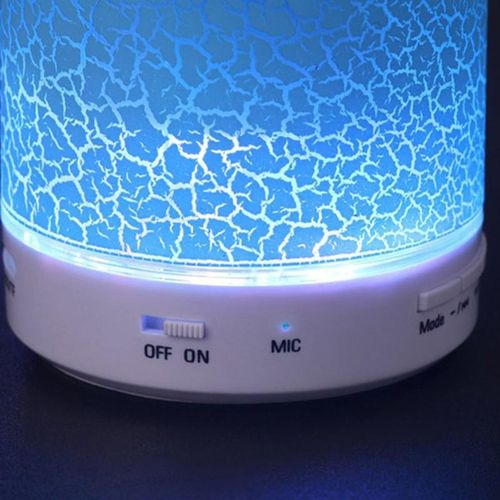 A9 Portable LED Light Crack Bluetooth-compatible-Blue