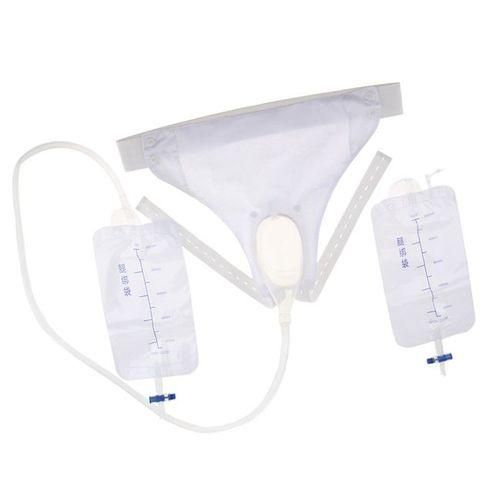 Reusable Male Urinal Leg Bag External Catheter Drainage Urine Diaper