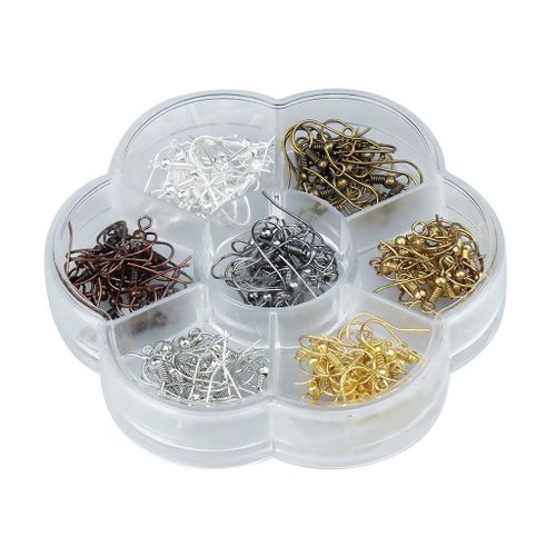 Jewelry Findings Kit Earring Hooks Ear Wire Jewelry Making Craft
