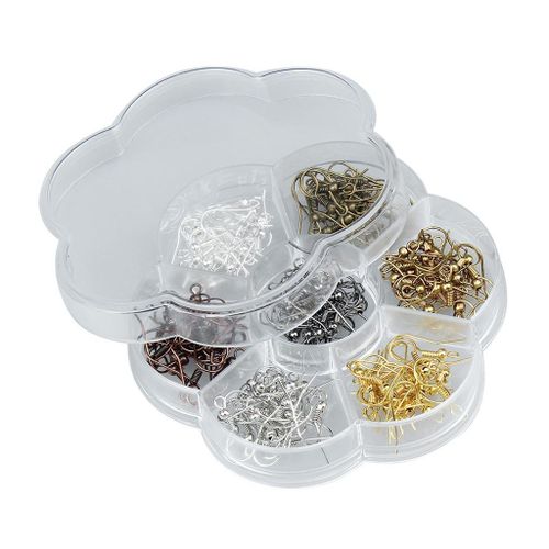 Jewelry Findings Kit Earring Hooks Ear Wire Jewelry Making Craft