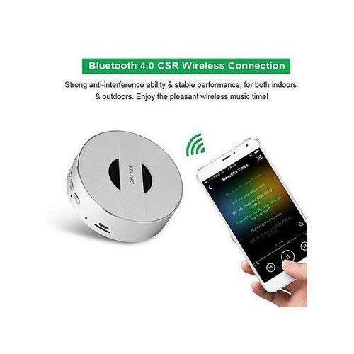 Mini Wireless Bluetooth Speaker HiFi Stereo Subwoofer MP3 Player Support Microphone TF Card HTS