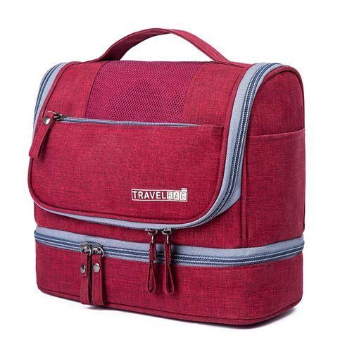 Travel Toiletries Storage Bag Portable Hook Large Capacity
