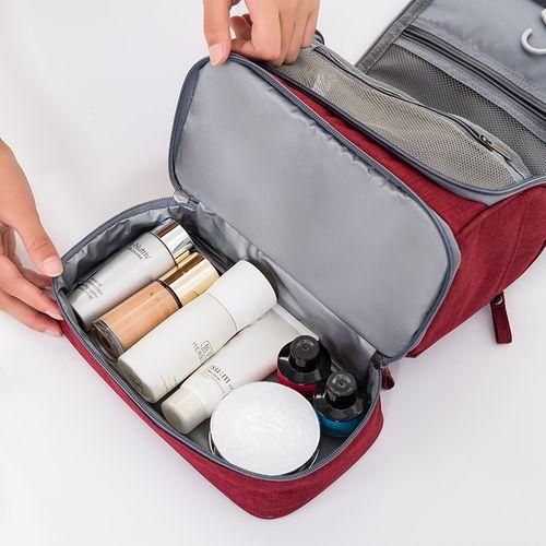 Travel Toiletries Storage Bag Portable Hook Large Capacity