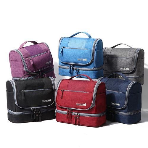 Travel Toiletries Storage Bag Portable Hook Large Capacity