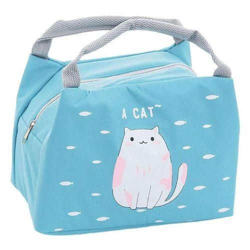 Cartoon Lunch Bag Leakproof Food Delivery Bag For School Work Kitty