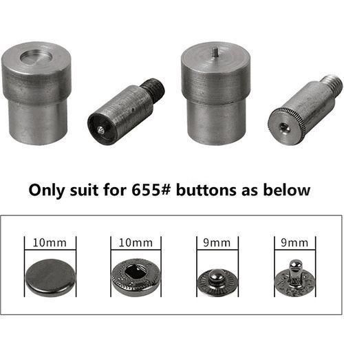 655 Buttons Mold1pc Metal Snap Ons Rivets Jeans Ons Eyelets Die Press Machine For Install Ons Punching Press Machine Mold 1pc Glove DON