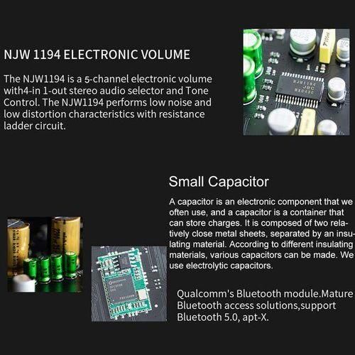 110220V 8000W USB SD AMP FM DVD AUX With Remote Control Support 4 Way Microphone Input Bluetooth Amplifier Audio Stereo Digital