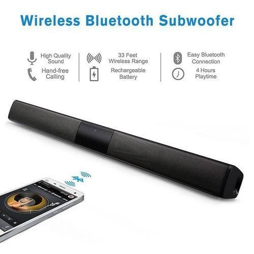 Soundbar BS28B 4Driver Stereo Bass For TV Home Theater