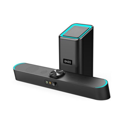 3D Computer Speakers AUX Bluetooth Wired Loudspeaker
