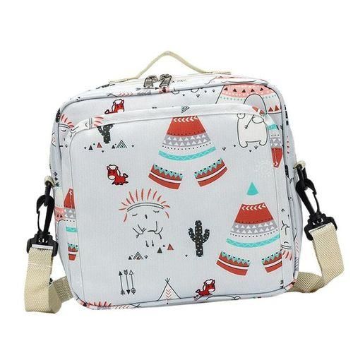 Cartoon Baby Wet Dry Travel Diaper Changing Bags Alpaca Paradise