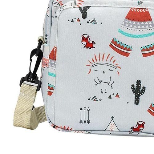 Cartoon Baby Wet Dry Travel Diaper Changing Bags Alpaca Paradise