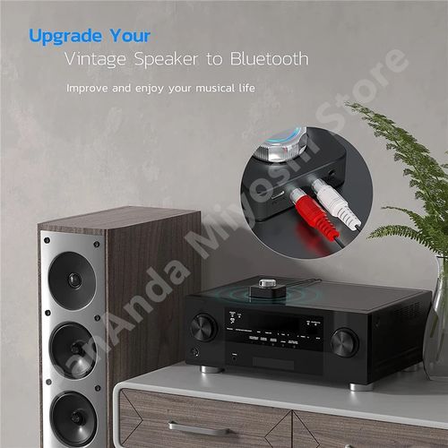 Othman Brgenerics Bluetooth Wireless+Wired Audio Receiver Adapter 3D Stereo