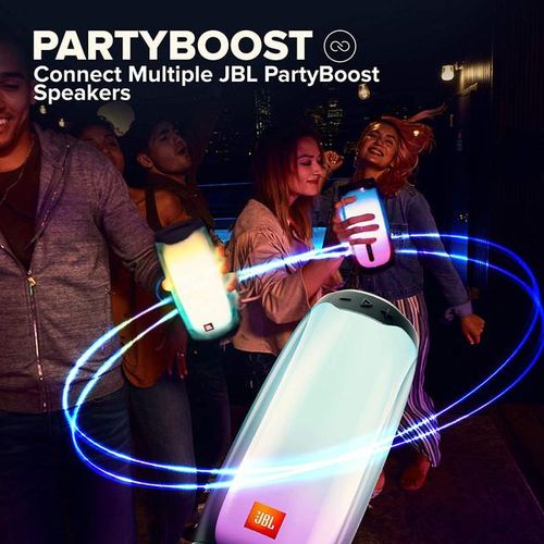 Jbl Pulse 4 Bluetooth Speaker With Led Light Subwoofer Speaker Ipx7 Waterproof Soundbar Outdoor Hifi Sound Deep Bass Jbl Speaker