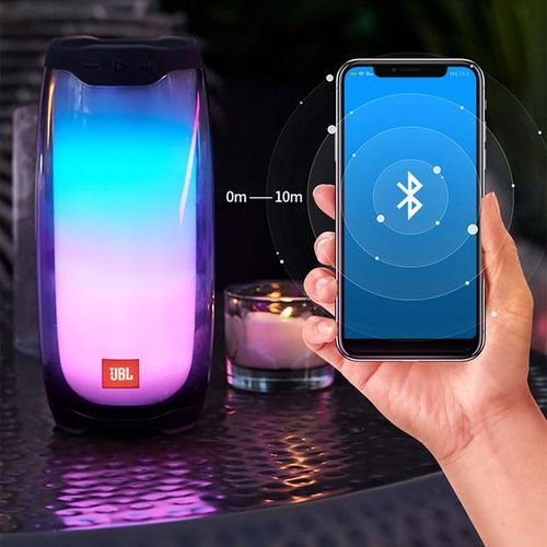Jbl Pulse 4 Bluetooth Speaker With Led Light Subwoofer Speaker Ipx7 Waterproof Soundbar Outdoor Hifi Sound Deep Bass Jbl Speaker