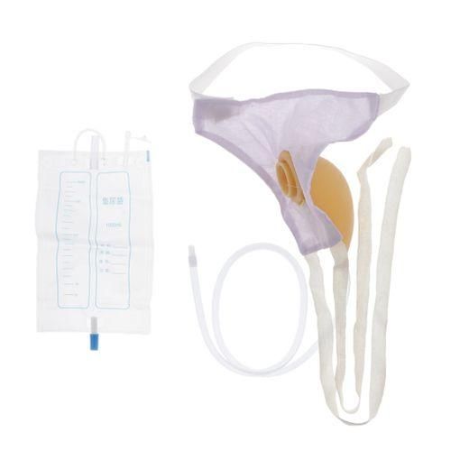 Portable Reuseable Men Urinal Pee Holder Bag Collector Incontinent NO5124