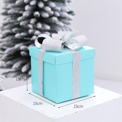 Christmas Gift Boxes Xmas Box  Party Favors Blue