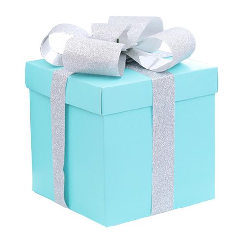 Christmas Gift Boxes Xmas Box  Party Favors Blue