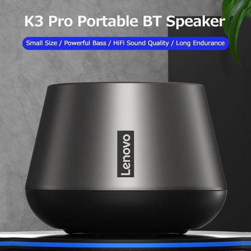 Lenovo thinkplus K3 Pro Wireless BT Speaker BT5.0 Audio Player HiFi Stereo Surround Sound Built-in 1200mAh Lithium Battery NO5112
