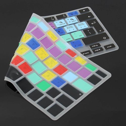 Laptop Shortcuts Silicone Keyboard Cover for Macbook Pro Air 13