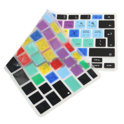 Laptop Shortcuts Silicone Keyboard Cover for Macbook Pro Air 13