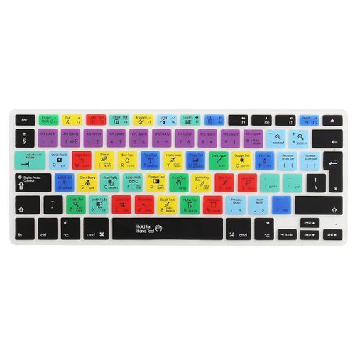 Laptop Shortcuts Silicone Keyboard Cover for Macbook Pro Air 13