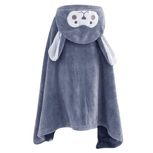 Ultra Soft Hooded Baby Towel Cartoon Kids Bath Towel With