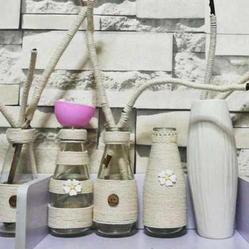 1mm 2mm 3mm Macrame Cord Twisted Cotton Rope White Beige Handmake String Diy Home Decorative Accessoreis