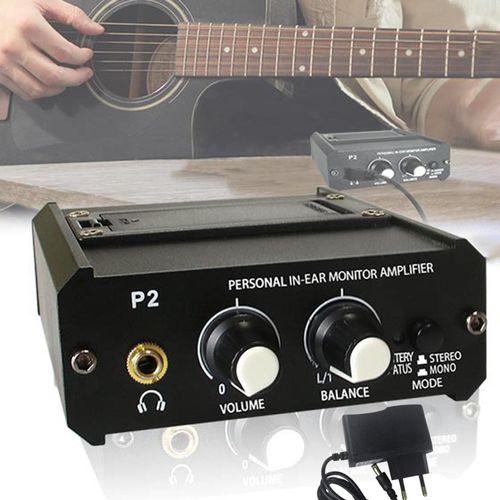 Headphone Amplifier Mini Stereo Audio Amp For Sound Mixer