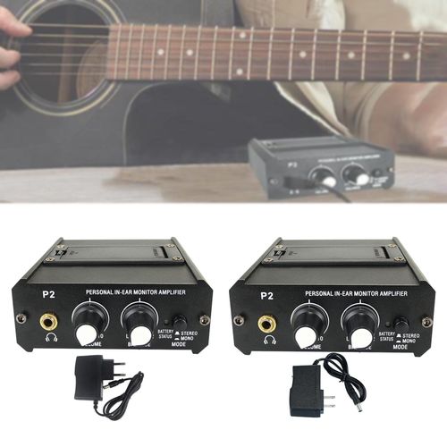 Headphone Amplifier Mini Stereo Audio Amp For Sound Mixer