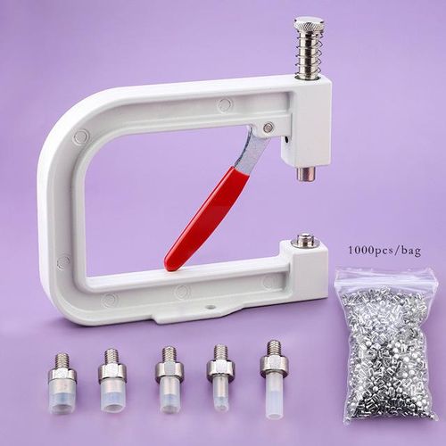 5 Mold Manual Punching Pearl Setting Machine Diy Clothing Hand Press Punching Tools For Metal Fixing Rivet Tool Repair Hat