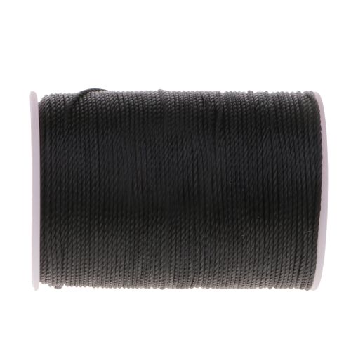Strong Polyester Leather Sewing Waxed Thread For Repair Shoes Black