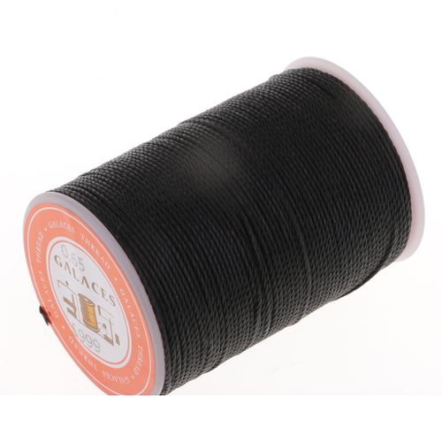 Strong Polyester Leather Sewing Waxed Thread For Repair Shoes Black
