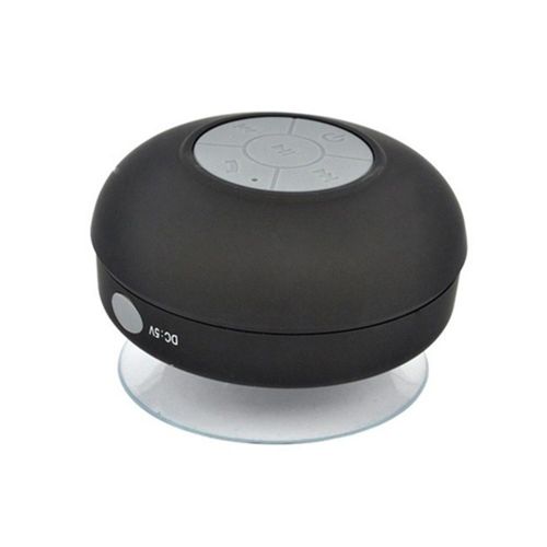 Mini Waterproof Suction Cup Bathroom Wireless-Black