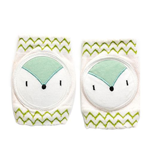 Baby Knee Mesh Protector for Crawling Unisex Baby Crawling Anti-Slip Knee Pad Toddler Safety Protective Cover Breathable,Green Fox NO5114