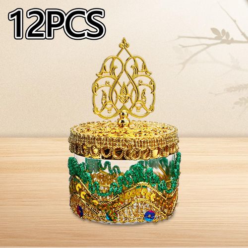 12Pcs Gift Boxes Decoration Goodie Boxes For Gold And