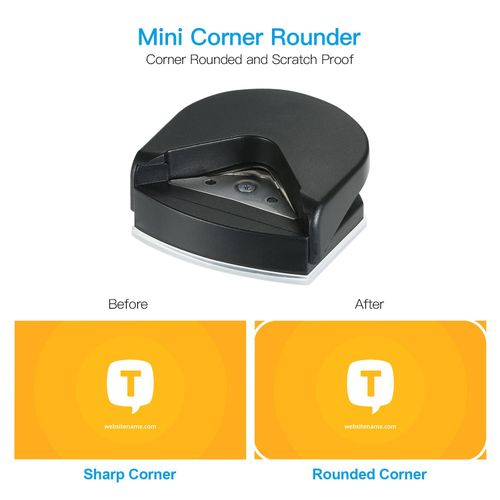 Mini Portable Corner Rounder Punch Round Corner Trimmer Cutter 4mm for Card Photo NO5116