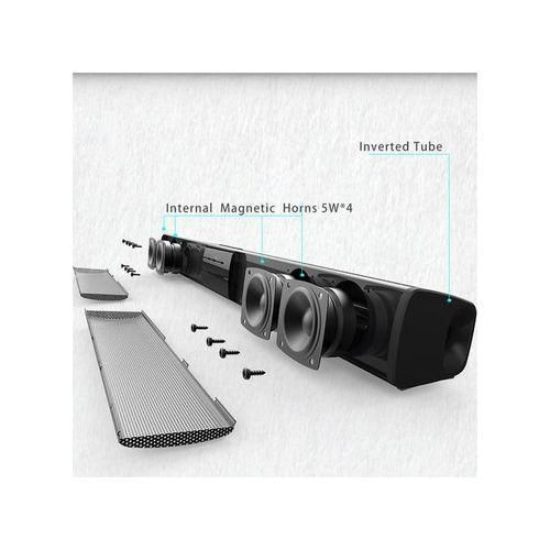 BS28B 20W Wireless Soundbar Stereo Bass TV Home Theater
