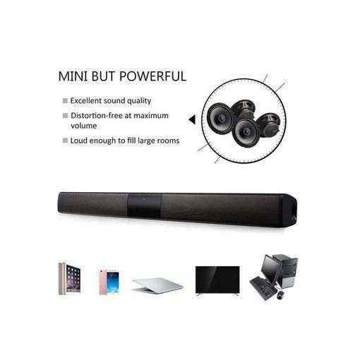 BS28B 20W Wireless Soundbar Stereo Bass TV Home Theater