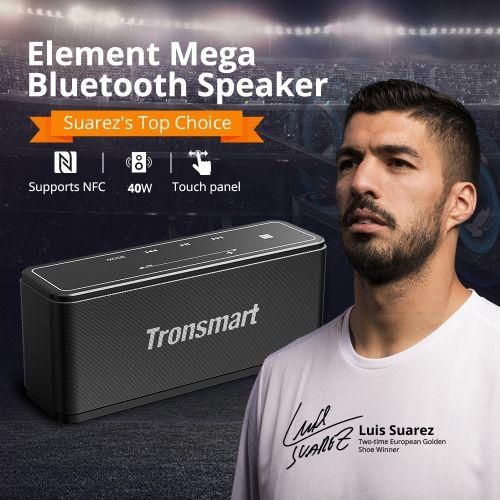 Tronsmart Element Mega 40W TWS Wireless Bluetooth Speaker 3D Digital Sound, Support Micro SD CardBlack