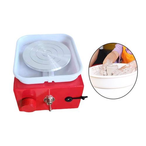 Desktop Ceramic Crafting Making Creation Machine Red