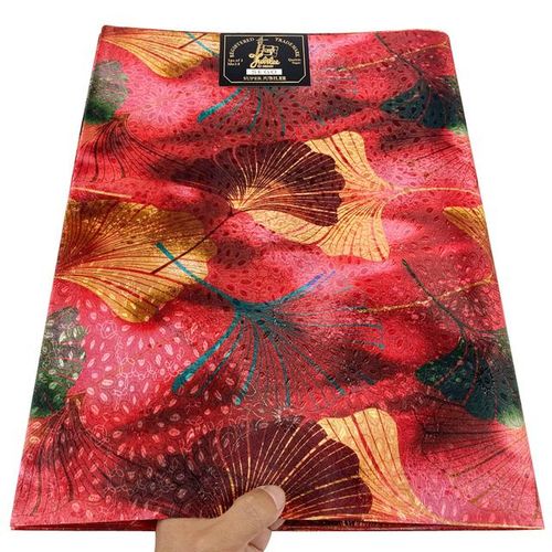 New African Swiss Sego Headtie 3d Flower Multi Colors 2pcs/bag 040 Pele Wrapper For Wedding Dress