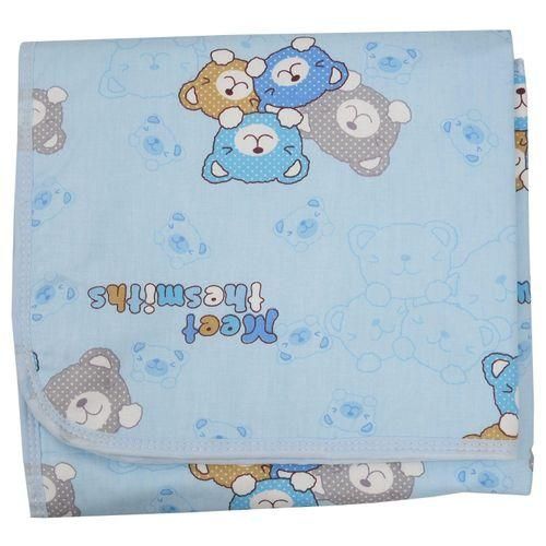 Baby reusable cotton waterproof wrap pad diaper mat M size