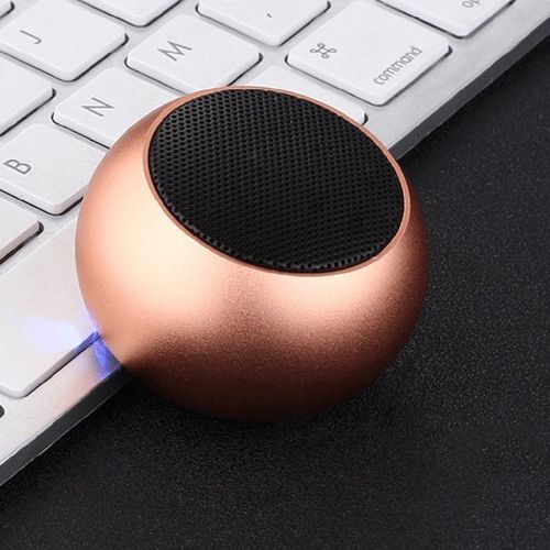 Mini Portable Bluetooth-compatible Metal True-Black